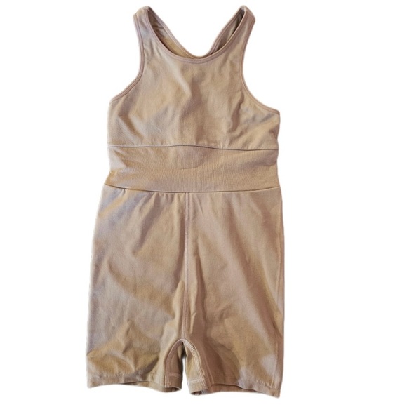 Free People Movement Every Single Time Runsie. NWT Tan/Light Brown - Picture 5 of 8